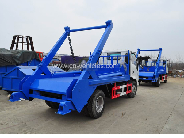 Isuzu 5 Ton Skip Loader Garbage Transport Truck