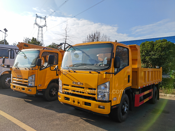 Isuzu 700p 4X2 190HP 8 Tons Small Dumper Tipper Dump Truck for Sale