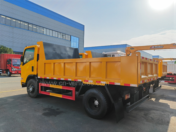 Isuzu 700p 4X2 190HP 8 Tons Small Dumper Tipper Dump Truck for Sale