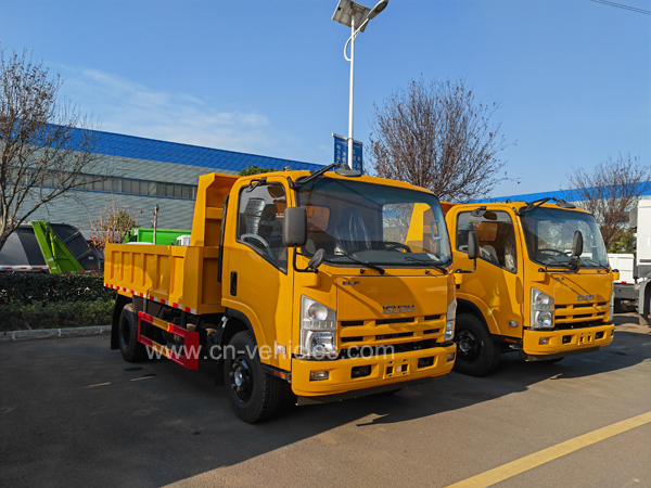 Isuzu 700p 4X2 190HP 8 Tons Small Dumper Tipper Dump Truck for Sale