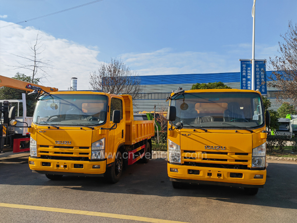 Isuzu 700p 4X2 190HP 8 Tons Small Dumper Tipper Dump Truck for Sale