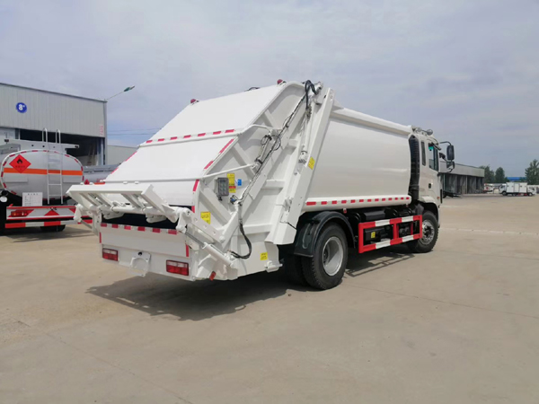 JAC 12cbm Compression Compactor Garbage Truck Suitable For 120 or 240 or 260 Liter Square or 300L Circular Bin To transport Waste or Trash