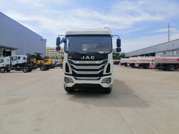 JAC 12cbm Compression Compactor Garbage Truck Suitable For 120 or 240 or 260 Liter Square or 300L Circular Bin To transport Waste or Trash
