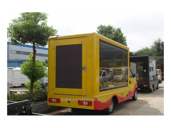Ford Ad Truck Mounted Outdoor LED Display System With Mobil Stage