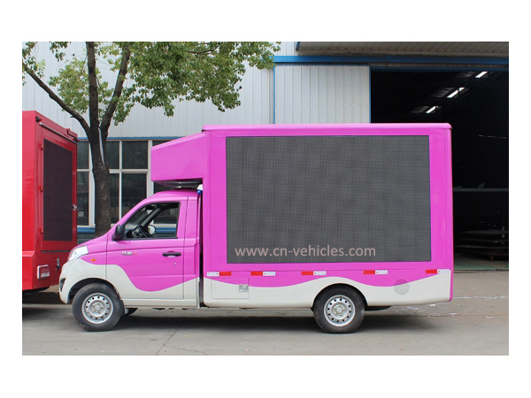 Foton Outdoor Advertising Mobile LED Sign Vehicle for Export