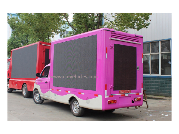 Foton Outdoor Advertising Mobile LED Sign Vehicle for Export