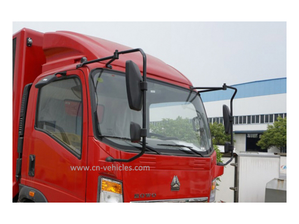 HOWO P6 Multiple Functional LED Media Advertising Truck For Export