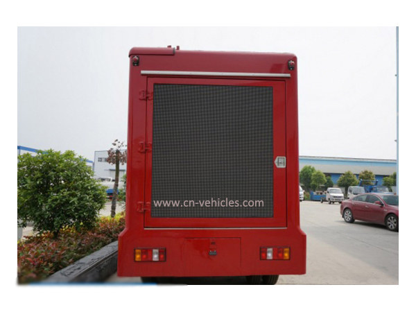 HOWO P6 Multiple Functional LED Media Advertising Truck For Export