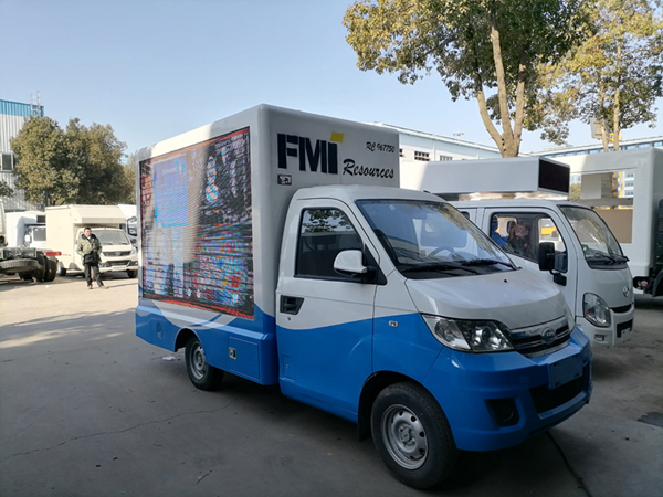 Karry Mini P6 Full Color Outdoor Led Billboard Moving Display Truck For Sale