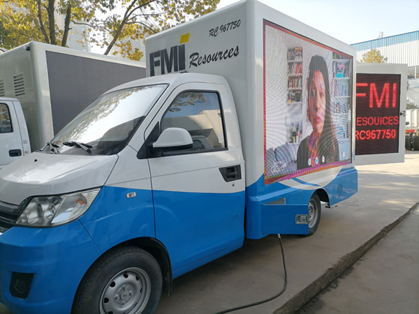 Karry Mini P6 Full Color Outdoor Led Billboard Moving Display Truck For Sale