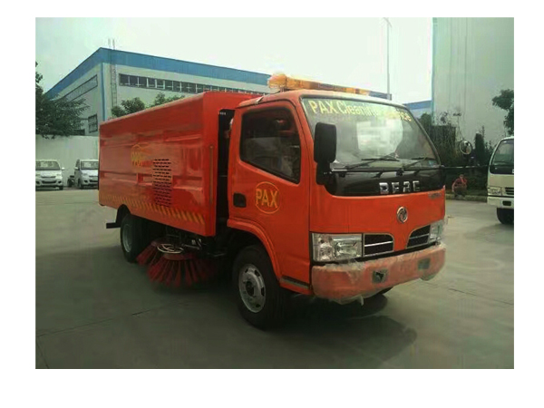 Dongfeng Rhd Sweeper Width 3.8m Road Sweeper Truck for Sales