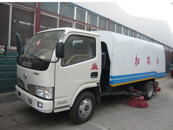 hot sale dongfeng 4m3 road sweeping vehicle,road sweeper truck