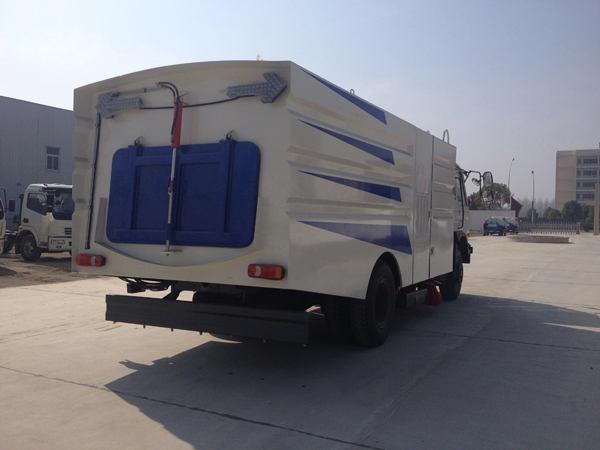 Dongfeng 153 190HP 11m3 Road Sweeper Machine 