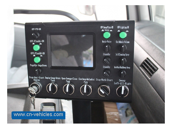 FAW RHD 8000L Road Sweeper Vacuum Cleaner Truck