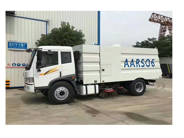 Foton Road Street Sweeper Truck Diesel With Cummins Engine for Sales