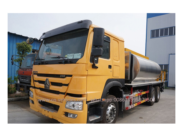 HOWO 15 Ton Intelligent Asphalt Distributor Truck