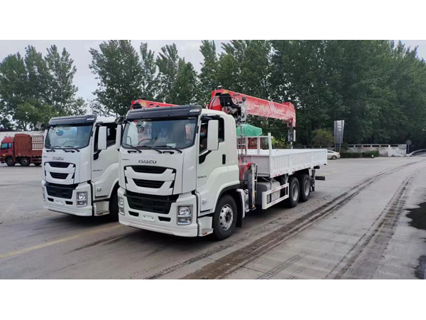 ISUZU GIGA 10 Wheels Straight Telescopic Boom knuckle mounted Sany Palfinger SPS40000 16 Ton Crane Lift Hydraulic Crane Truck for Sale