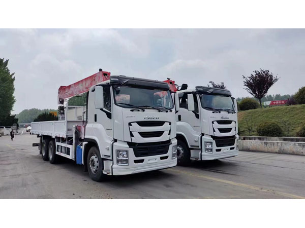 ISUZU GIGA 10 Wheels Straight Telescopic Boom knuckle mounted Sany Palfinger SPS40000 16 Ton Crane Lift Hydraulic Crane Truck for Sale