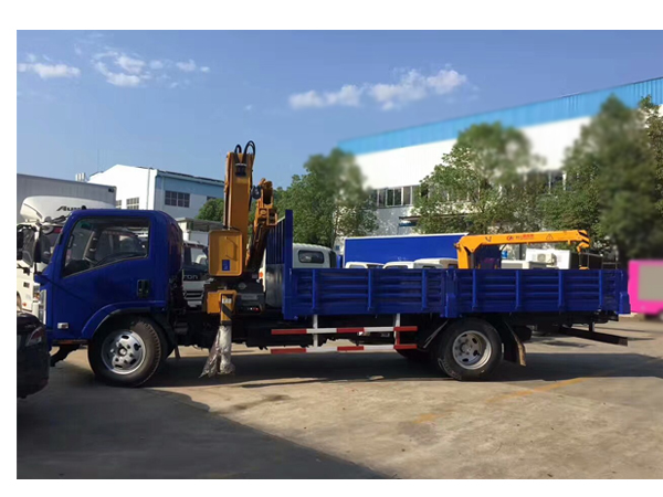 Isuzu 3 Ton Loader Folding Crane Truck