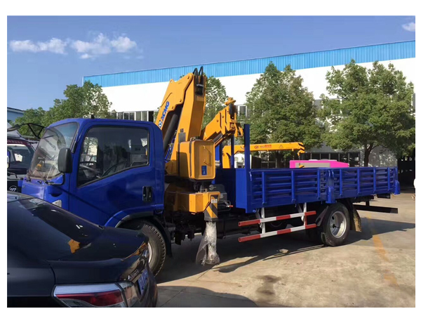 Isuzu 3 Ton Loader Folding Crane Truck