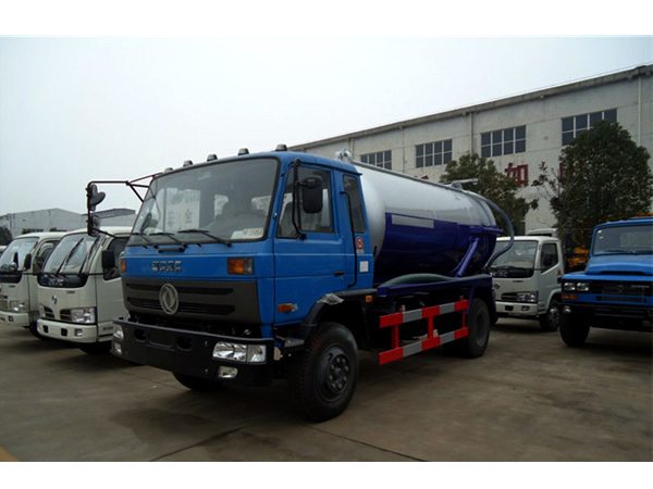Dongfeng DFAC 8000 Liter Sewage Suction Truck Vacuum Truck