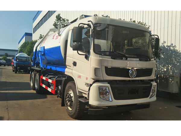 Dongfeng 20cbm Vacuum Suction Sewage Truck for Sales