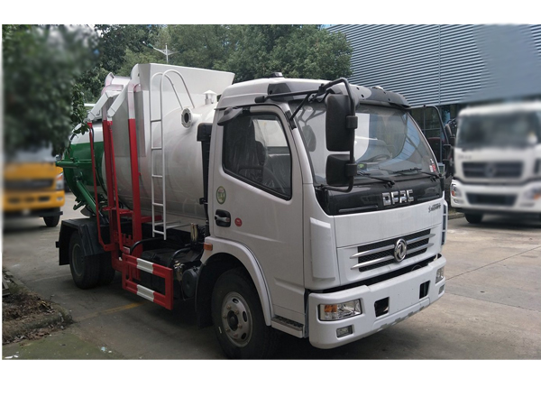 Dongfeng 6000 Liters Fecal Tanker Suction Truck for Sales