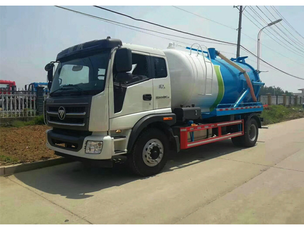 Foton 8000 Liters Suction Vacuum Sewer VAC 6 Wheel Trucks For Sales