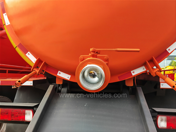 Sinotruk HOWO 12wheeler Full Drive 20cbm Sewage Suction Vacuum Truck