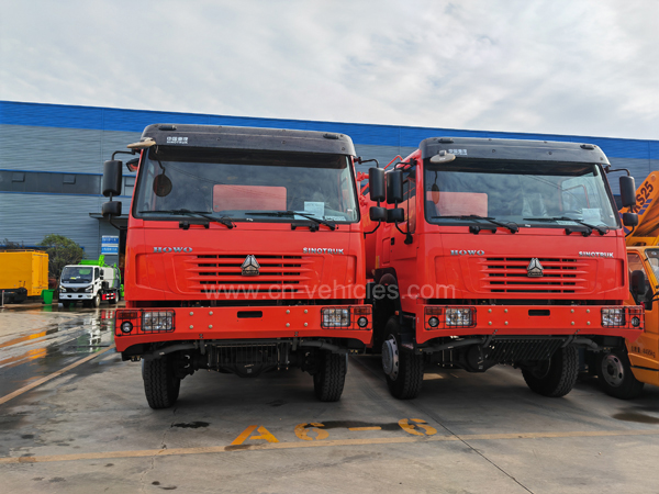 Sinotruk HOWO 12wheeler Full Drive 20cbm Sewage Suction Vacuum Truck