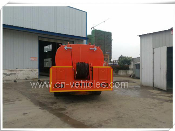 ISUZU  15 Tons Sewer Cleaning Vacuum Truck For City and Factory Usage