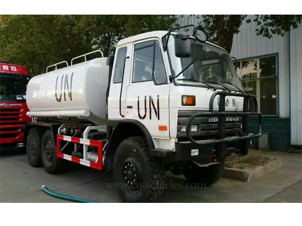 10 Ton Chengli 6 Wheel Diesel 160HP 6wd LHD Dongfeng Water Tanker Trucks for Un
