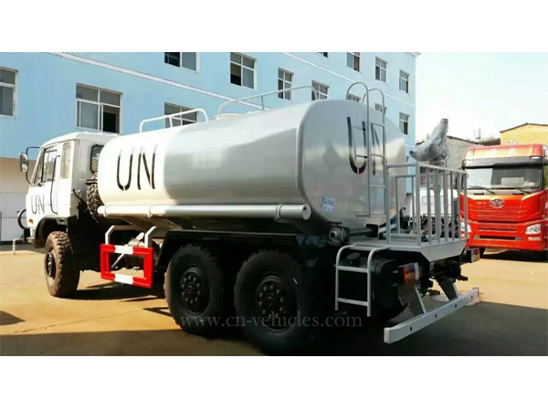 10 Ton Chengli 6 Wheel Diesel 160HP 6wd LHD Dongfeng Water Tanker Trucks for Un