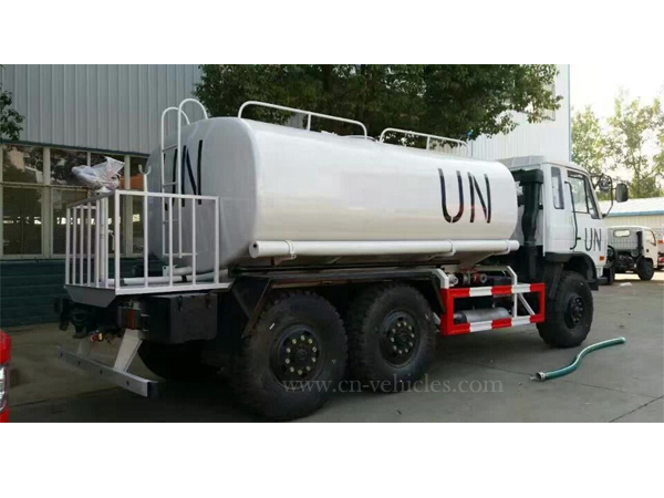 10 Ton Chengli 6 Wheel Diesel 160HP 6wd LHD Dongfeng Water Tanker Trucks for Un