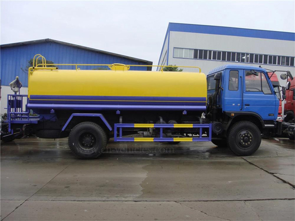 8000l carbon steel tank dongfeng water road sprinkler truck for sale 