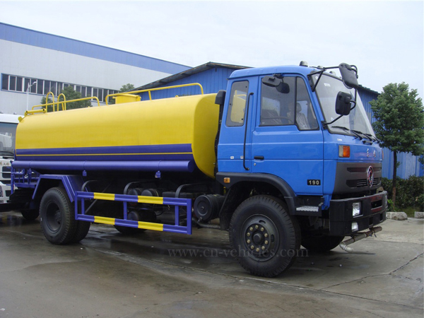 8000l carbon steel tank dongfeng water road sprinkler truck for sale 