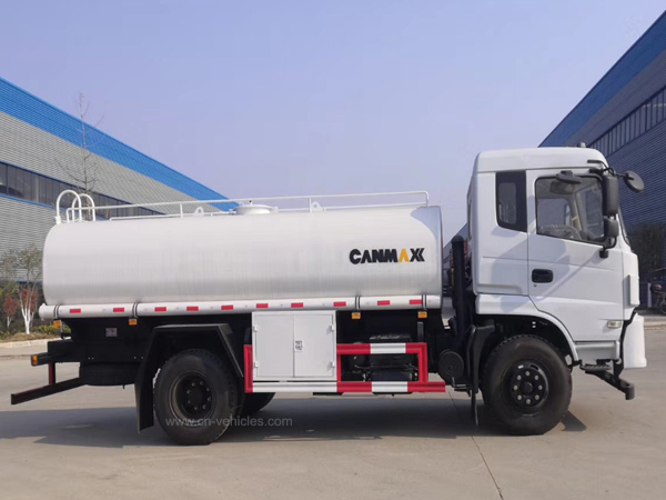 Dongfeng DFAC 12 Tons Stainless Steel Drinkwater Tank Truck Drinking Tank Truck For Transport Drinking Water Truck