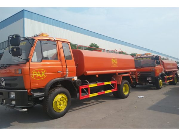 Chengli Speical Automobile 2 unit Dongfeng water Sprinkler truck 10000Liters with Cummins Engine We ship to our customer in PAX cleaning service company in Timor leste