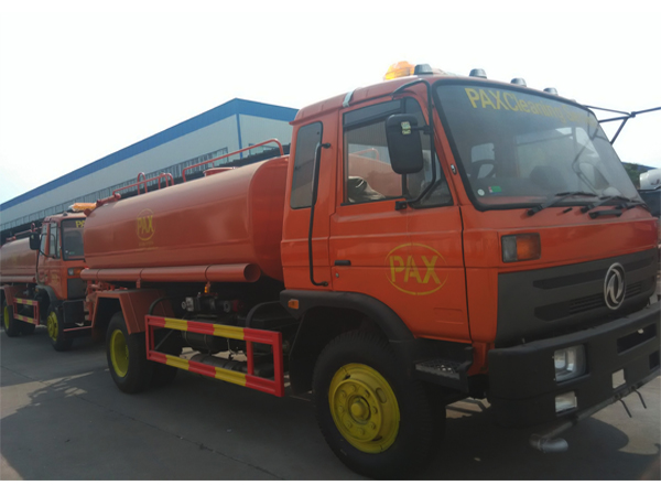 Chengli Speical Automobile 2 unit Dongfeng water Sprinkler truck 10000Liters with Cummins Engine We ship to our customer in PAX cleaning service company in Timor leste