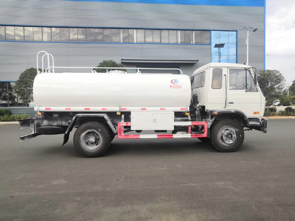 Dongfeng 153 16000 liters 16 ton RHD 190hp Cummins Engine Drinking Water Transport Truck With Food grade Stainless steel 304-2B Tanker and Whole Tube