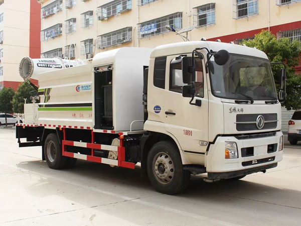 Dongfeng dfac 10000liters 10cbm capacity 50m Cannon City Disinfectant Truck with Cummis Engine