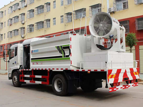 Dongfeng dfac 10000liters 10cbm capacity 50m Cannon City Disinfectant Truck with Cummis Engine