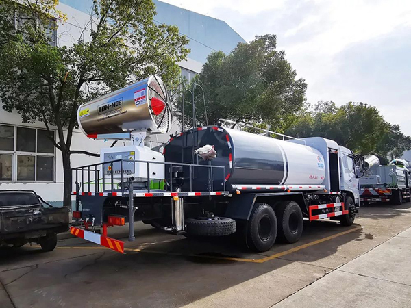Dongfeng dfac 16000 liters 16cbm capacity 80m Cannon City disfinfecting vehicle with Cummis Engine