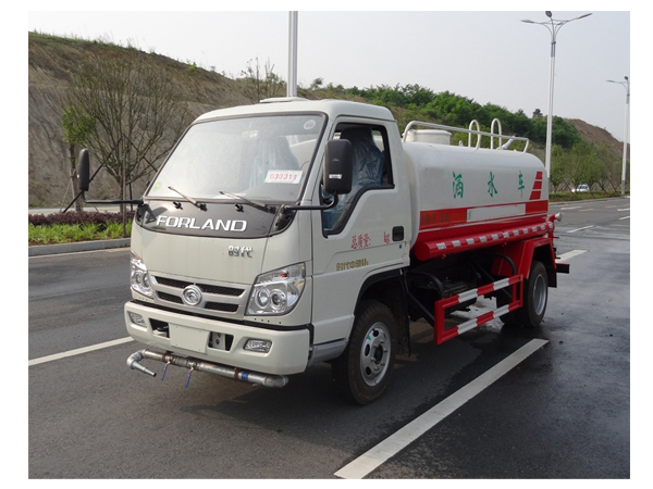 Forland Water Tank Truck 3m3 for Landscaping Road Maintenance and Fire Protection