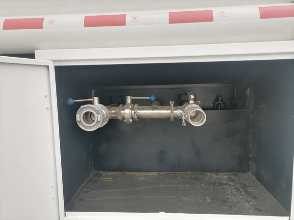 ISUZU 4000liter SS304 Mobile Tanker Drinking Portable Water Tank Transport Truck
