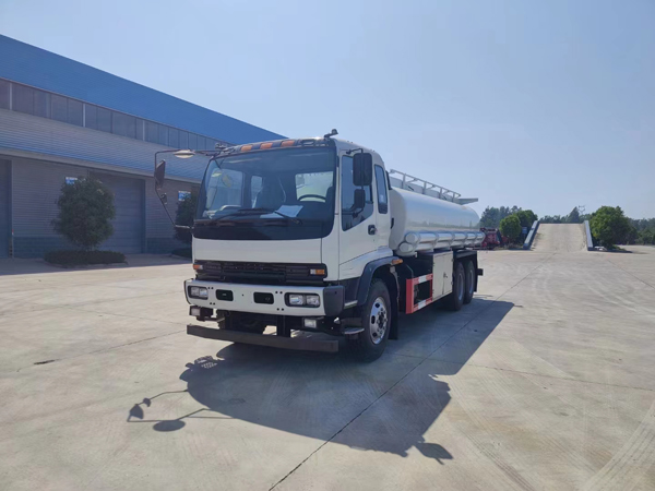 ISUZU 16000 liter Road Transport Cooking Edible Oil SS 304 Tanker Truck