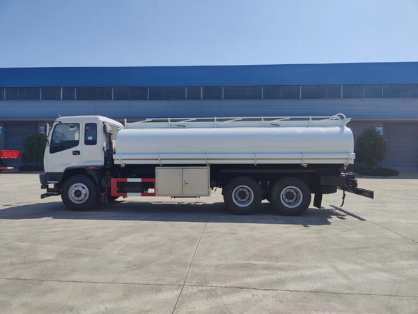 ISUZU 16000 liter Road Transport Cooking Edible Oil SS 304 Tanker Truck