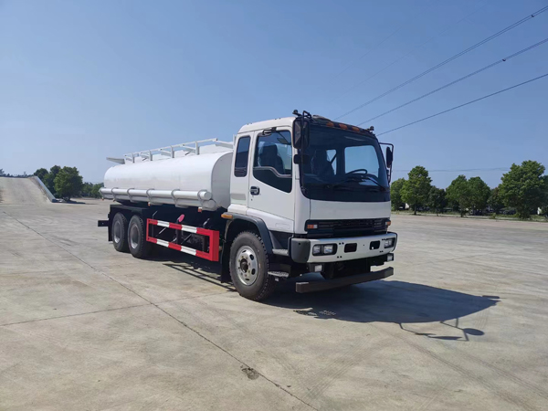 ISUZU 16000 liter Road Transport Cooking Edible Oil SS 304 Tanker Truck