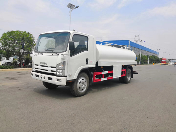 ISUZU Elf LHD 8 Cubic Meters 8m3 8ton 8000L Drink Water Transport Truck With Liquid Lever